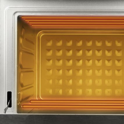 G3Ferrari G1022100 - Heteluchtoven met friteusefunctie 2000 W/230 V, 32 l, RVS