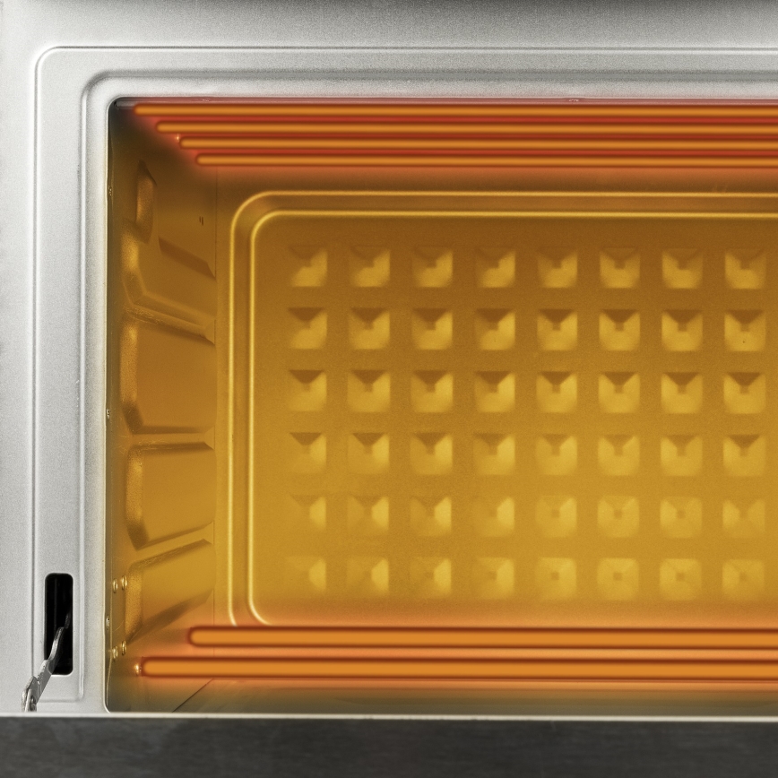 G3Ferrari G1022100 - Heteluchtoven met friteusefunctie 2000 W/230 V, 32 l, RVS