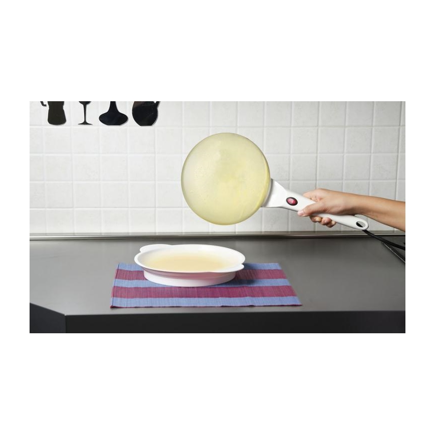G3Ferrari G10306 - Crêpemaker CREPPE 20 cm 800W/230V wit