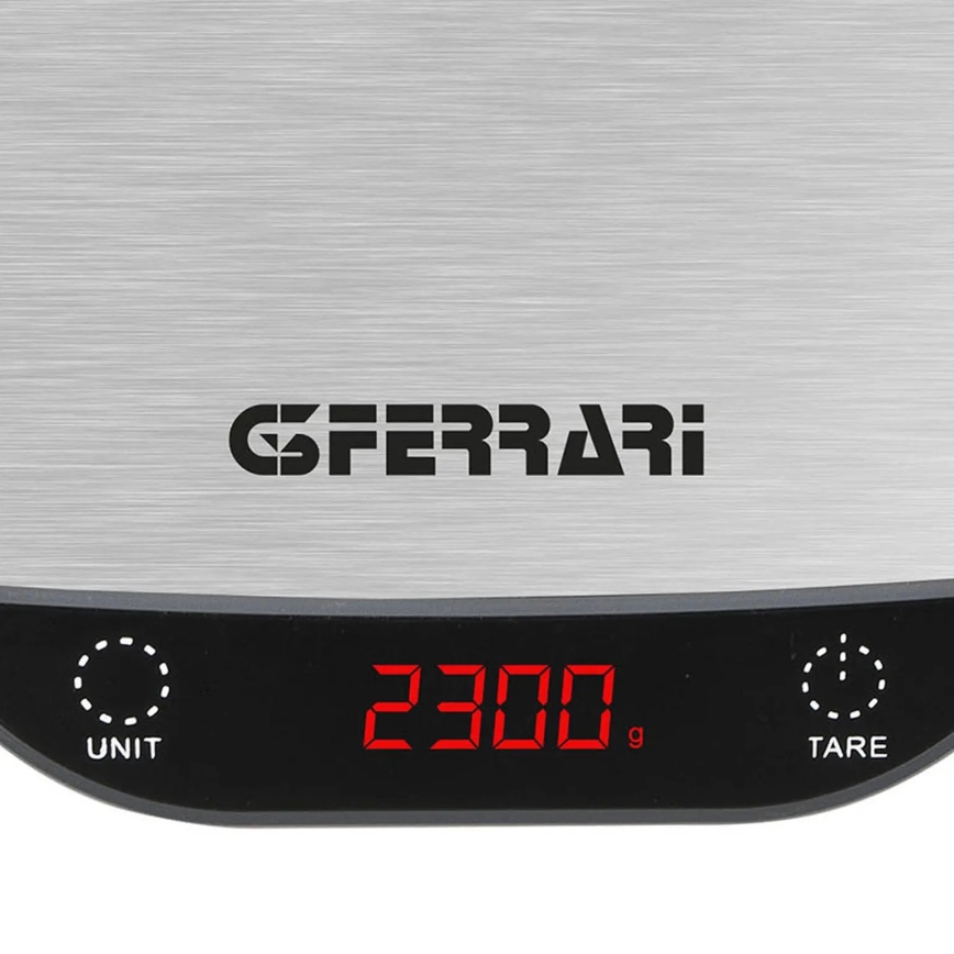 G3Ferrari G2009600 - Keukenweegschaal PATTY 2xAAA RVS