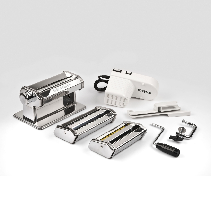 G3Ferrari G20121 - Roestvrijstalen pastamachine 90W/230V