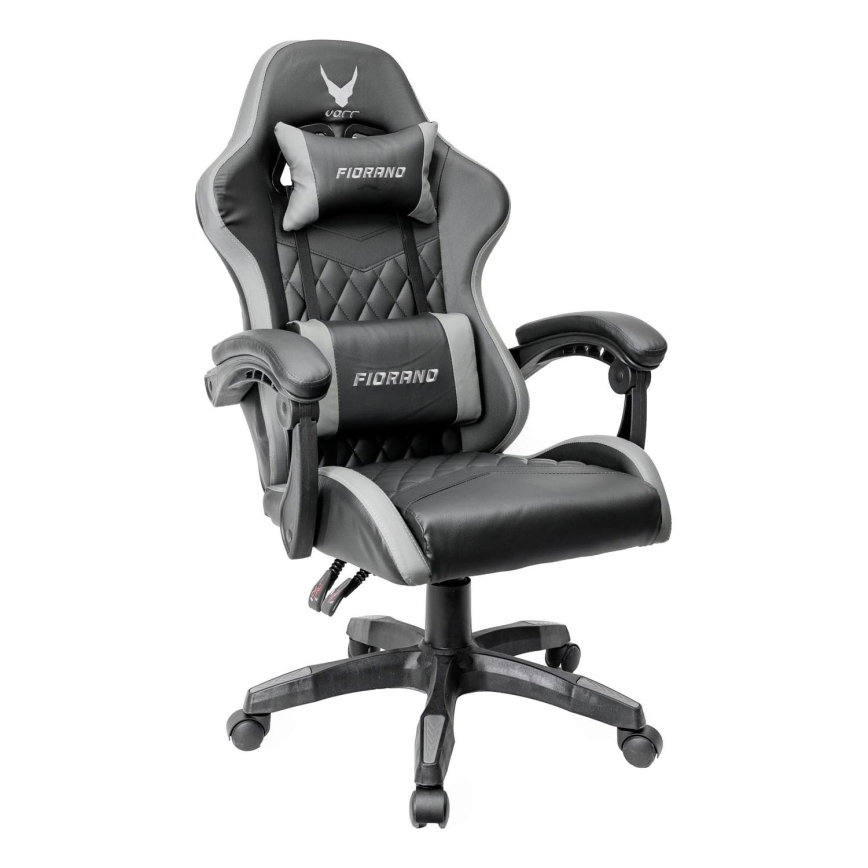 Gaming stoel FIORANO zwart/grijs