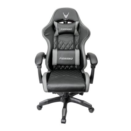 Gaming stoel FIORANO zwart/grijs