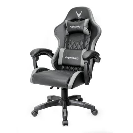 Gaming stoel FIORANO zwart/grijs