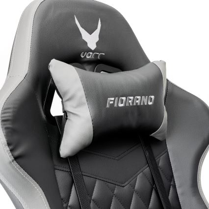 Gaming stoel FIORANO zwart/grijs
