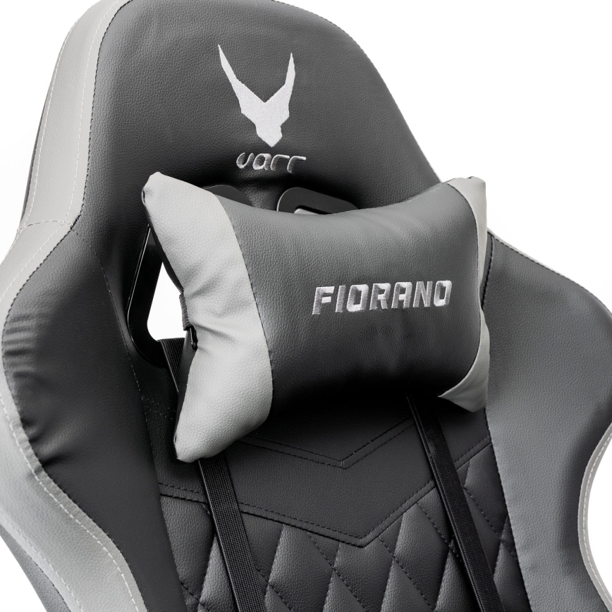 Gaming stoel FIORANO zwart/grijs