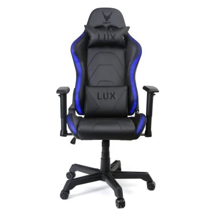 Gaming Stoel VARR Lux met LED RGB achtergrondverlichting + afstandsbediening zwart