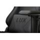 Gaming Stoel VARR Lux met LED RGB achtergrondverlichting + afstandsbediening zwart