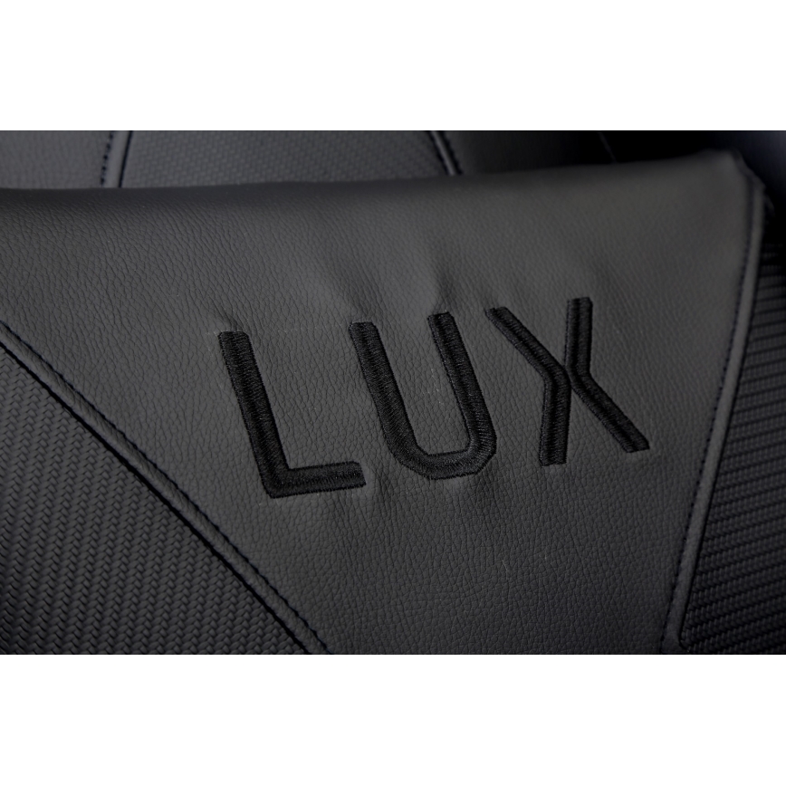 Gaming Stoel VARR Lux met LED RGB achtergrondverlichting + afstandsbediening zwart