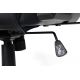 Gaming Stoel VARR Lux met LED RGB achtergrondverlichting + afstandsbediening zwart