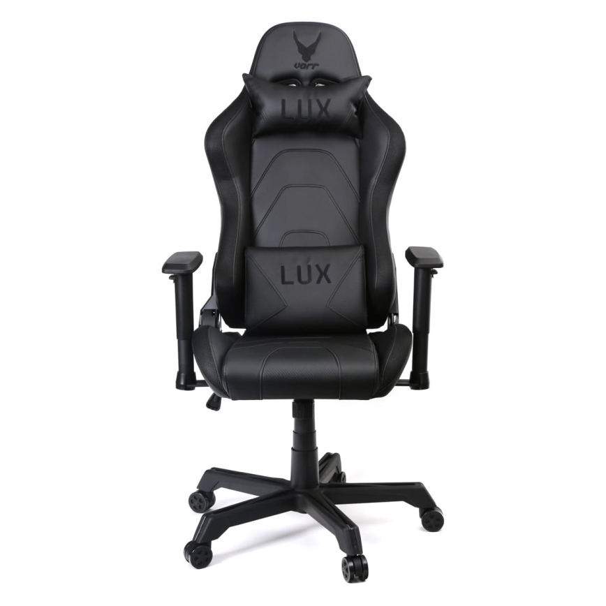 Gaming Stoel VARR Lux met LED RGB achtergrondverlichting + afstandsbediening zwart