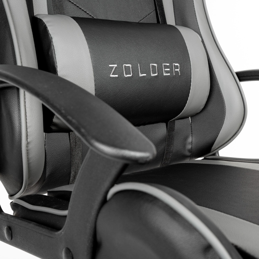 Gaming stoel VARR Zolder zwart/grijs
