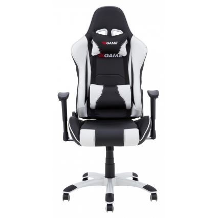 Gaming stoel zwart/wit