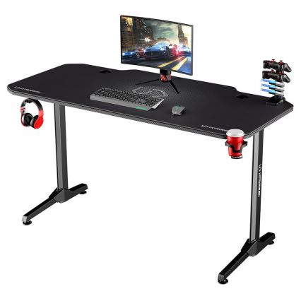 Gaming Tafel 140 x 66 cm zwart