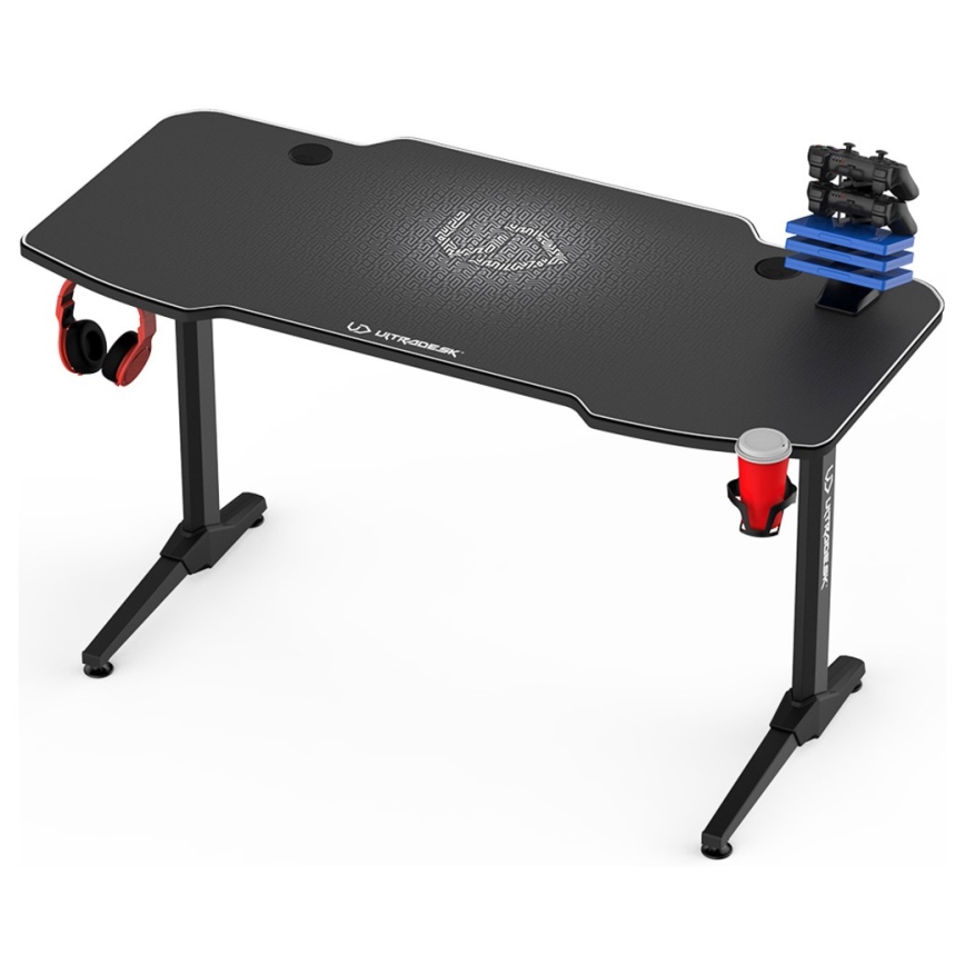 Gaming Tafel 140 x 66 cm zwart