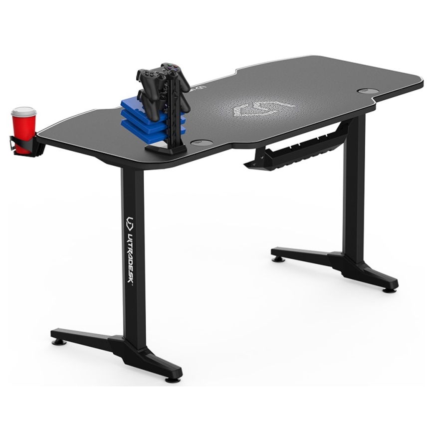 Gaming Tafel 140 x 66 cm zwart