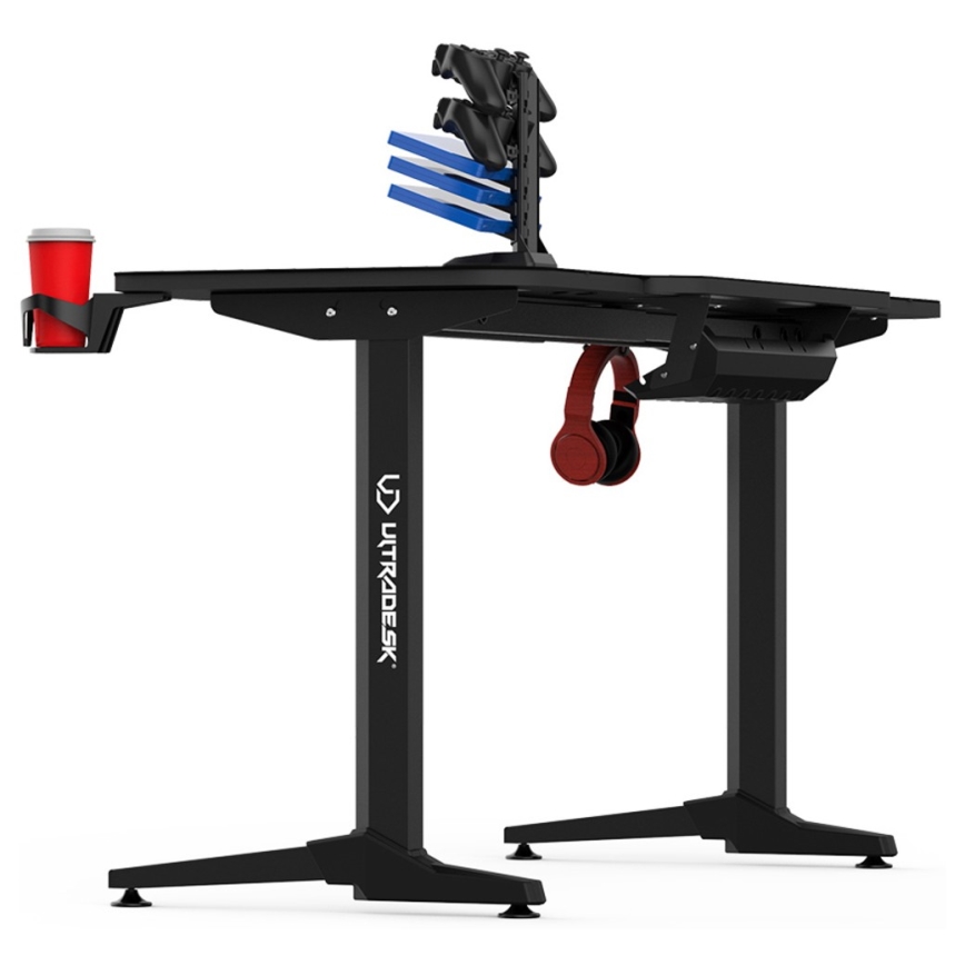 Gaming Tafel 140 x 66 cm zwart