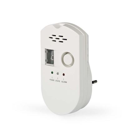 Gasdetector voor LPG, aardgas, kolengas 230V / 85dB