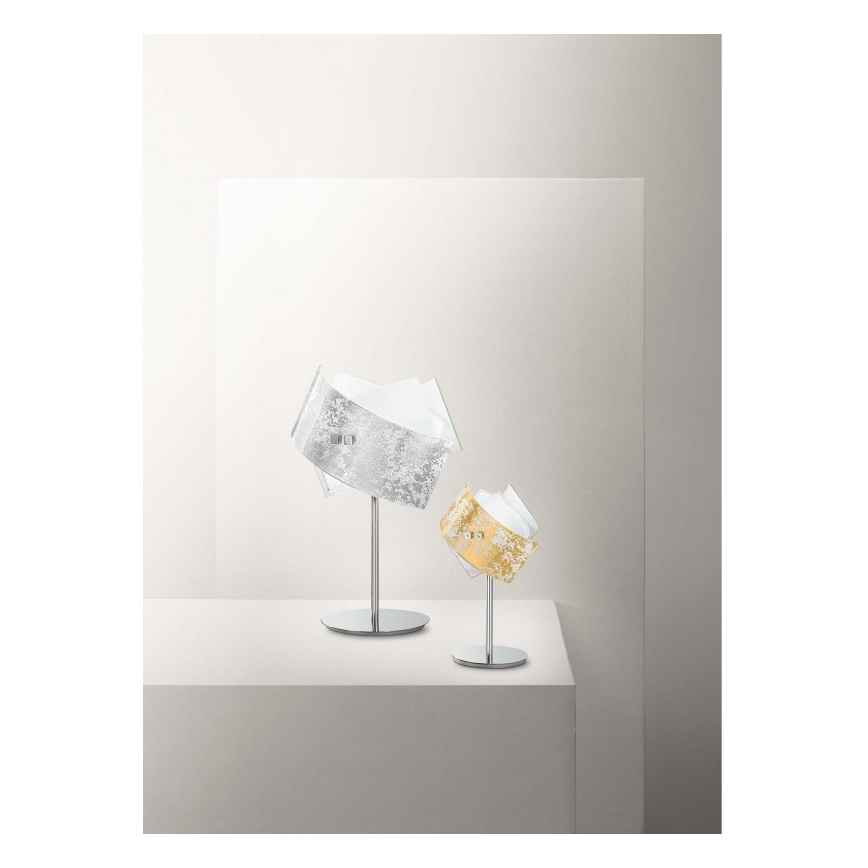 Gea Luce CAMILLA L P arg - Tafellamp CAMILLA 1xE14/42W/230V zilver