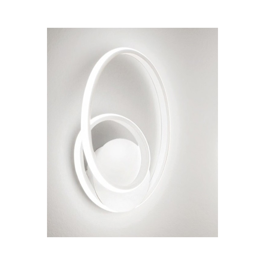 Gea Luce DIVA A BIANCO SATINATO - Dimbare LED wandverlichting DIVA LED/20W/230V wit