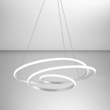 Gea Luce DIVA S G BIANCO - Dimbare LED hanglamp aan een koord DIVA LED/44W/230V wit