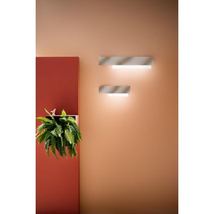 Gea Luce DOHA A P A - LED wand verlichting DOHA LED/15W/230V 40 cm glanzend chroom
