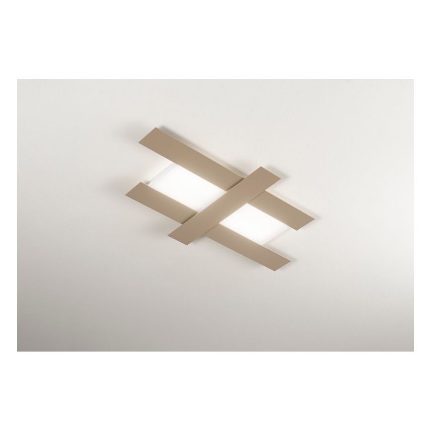 Gea Luce DOHA P G T - LED Plafondlamp DOHA LED/50W/230V 104 cm beige