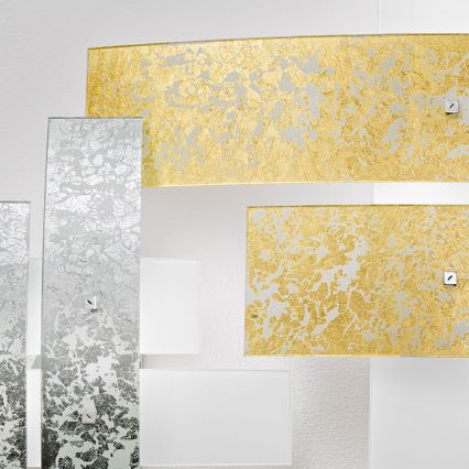 Gea Luce LARA P G oro - Plafondlamp LARA 4xE27/52W/230V 91 cm goud