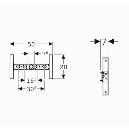 Geberit 111.770.00.2 - Inbouwmodule voor Duofix-kraan