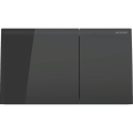 Geberit 115.622.SJ.1 - Sigma70 bedieningsplaat 25x14,6 cm zwart