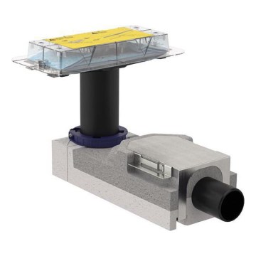Geberit 154.150.00.1 - Montagekit voor CleanLine afvoergoot 90-220 mm