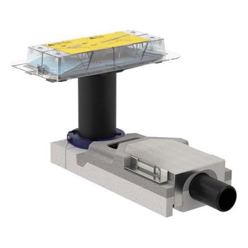 Geberit 154.152.00.1 - Montageset voor ruwbouw voor douchegoten CleanLine 65-90 mm