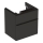 Geberit 500.352.JK.1 - Wastafelonderkast Smyle Square 61,7x58,4 cm antraciet