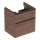 Geberit 500.352.JR.1 - Wastafelonderkast Smyle Square 61,7x58,4 cm walnoot