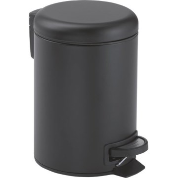 Gedy - afvalemmer POTTY 5 l met softclose, mat zwart