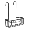 Gedy - Hangende doucheplank SMART 37,5x30 cm mat zwart