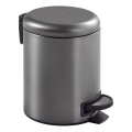 Gedy - Prullenbak POTTY 3 l met softclose, metallic grijs