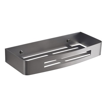 Gedy - SMART wandplank voor in de douche 30x12,8 cm metallic grijs