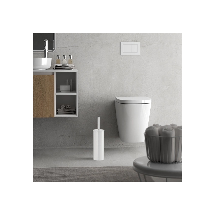 Gedy - Staande wc-borstel JACK wit