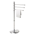 Gedy - Standaard met handdoekhouder HIBISCUS 90,5 cm glanzend chroom