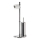 Gedy - Toiletpapier en toiletborstelhouder HIBISCUS glanzend chroom