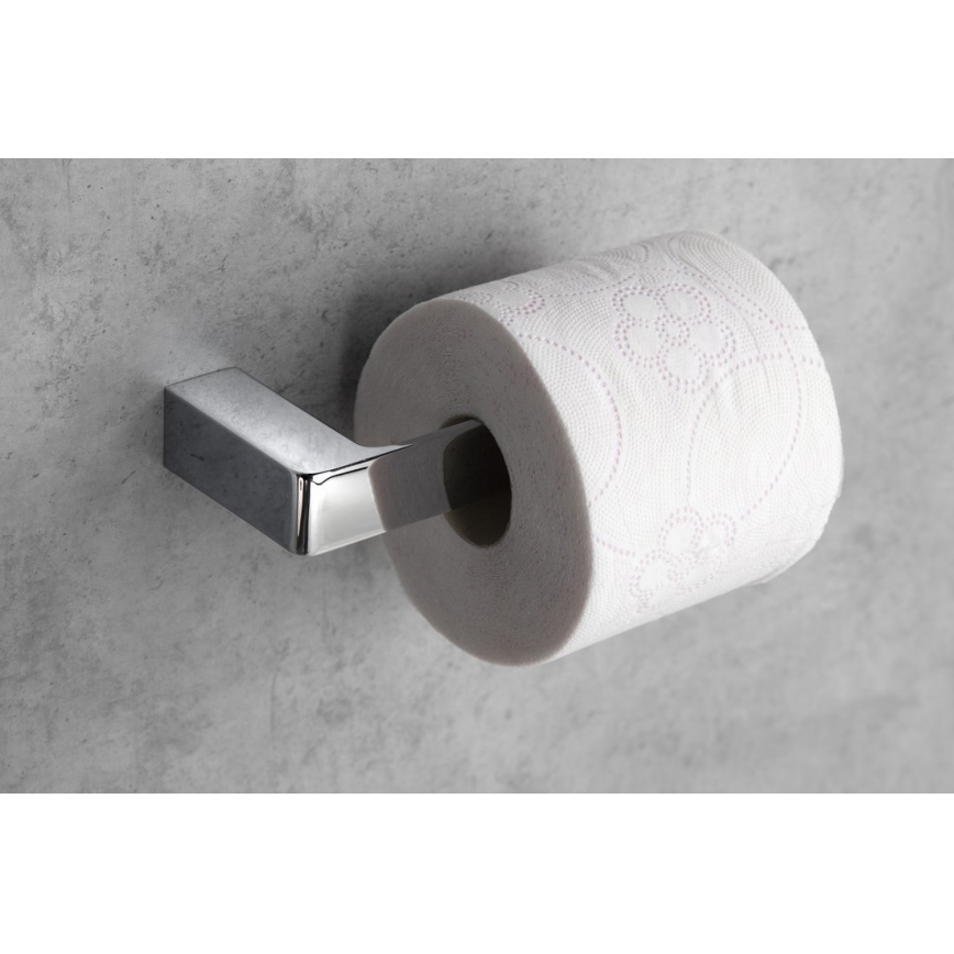 Gedy - Toiletpapierhouder PIRENEI glanzend chroom