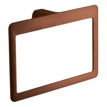 Gedy - Wandgemonteerde handdoekhouder PIRENEI 15x23 cm brons
