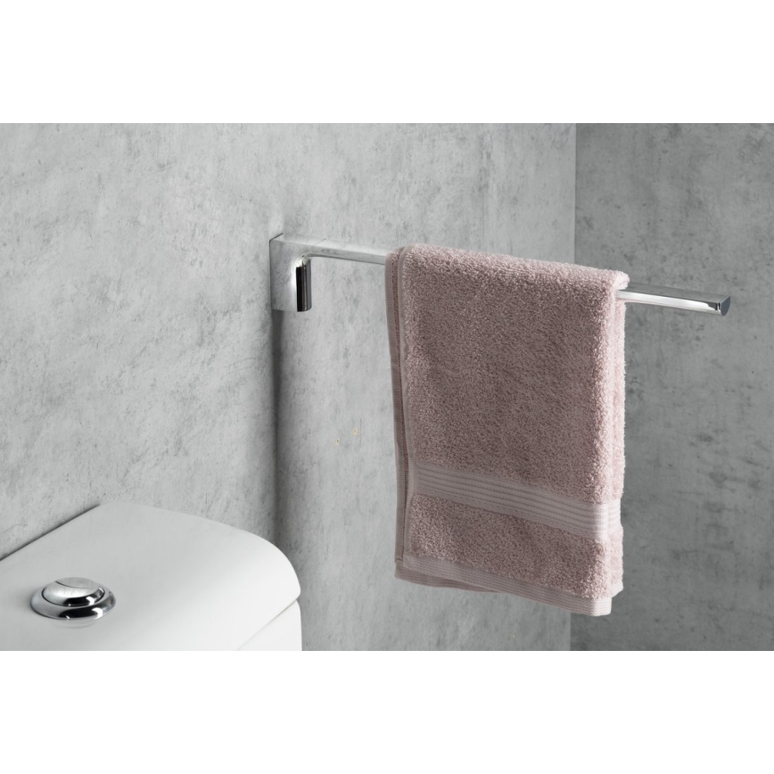 Gedy - wandgemonteerde handdoekhouder PIRENEI 6,6x41 cm glanzend chroom