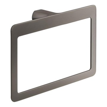 Gedy - Wandhanddoekhanger PIRENEI 15x23 cm metallic grijs