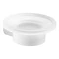 Gedy - wandzeephouder PIRENEI melkglas/mat wit