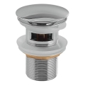 Gedy - Wastafelafvoer CLICK-CLACK Ø 6,6 cm glanzend chroom