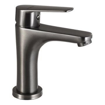 Gedy - Wastafelkraan COMO 19,6 cm metallic grijs