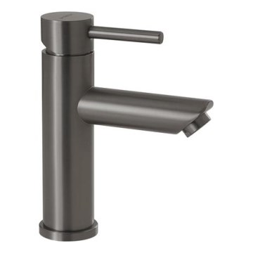 Gedy - Wastafelkraan GARDA 18 cm metallic grijs
