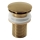 Gedy - Wastafelplug CLICK-CLACK Ø 6,6 cm goudkleurig